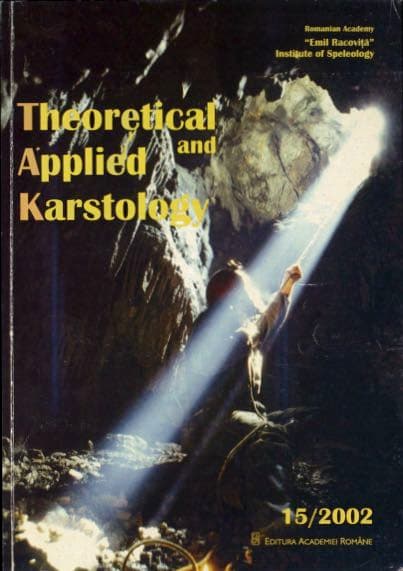 Theoretical and Applied Karstology 15/2002