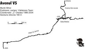 Avenul V5 Profil - Speomond 2004-2005 
