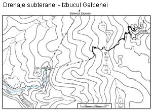 Drenaje Subterane - Izbucul Galbenei