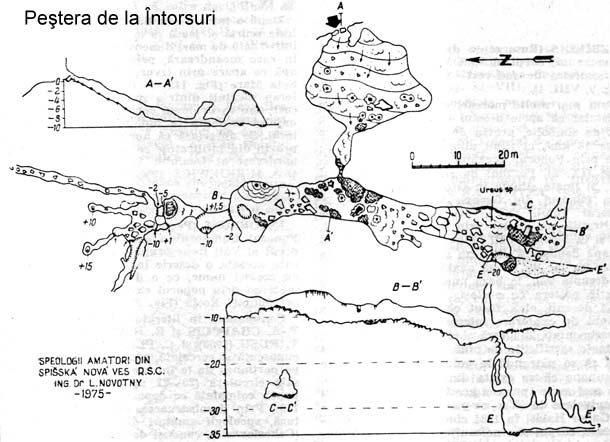 Pestera de la Intorsuri - Pestera de la Ponorul Runcşorului