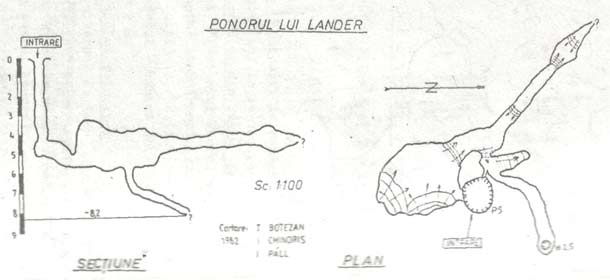 Ponorul lui Lander (Jofi - Merisor)