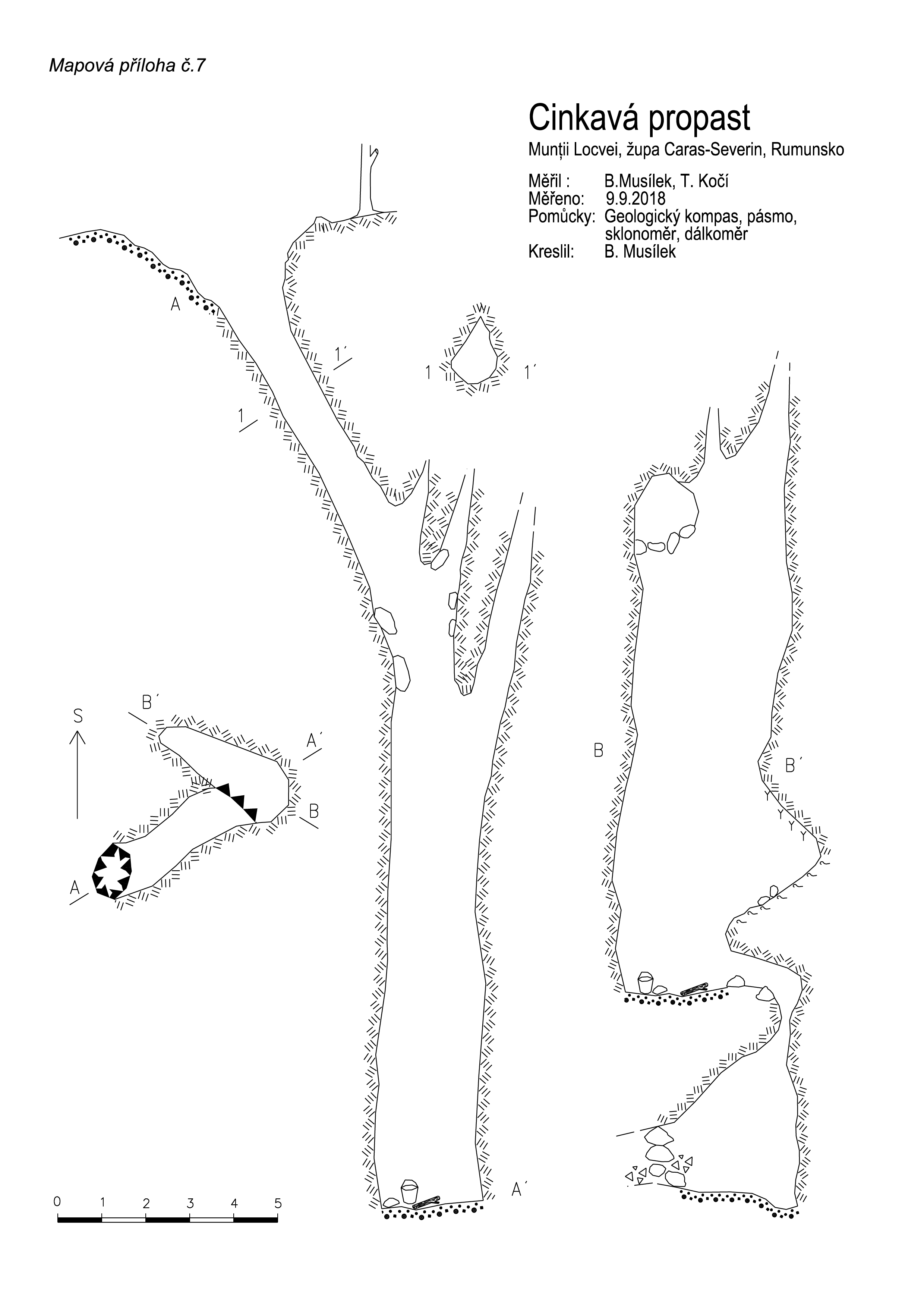 MAP Avenul Cingava Propasti