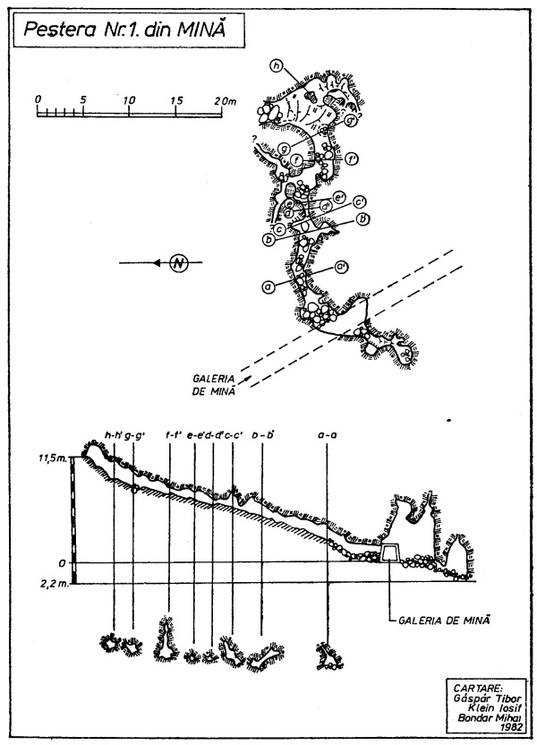 Pestera Nr.1 din Mina - Vadu Crisului