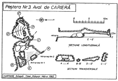 Pestera Nr.3 aval de cariera