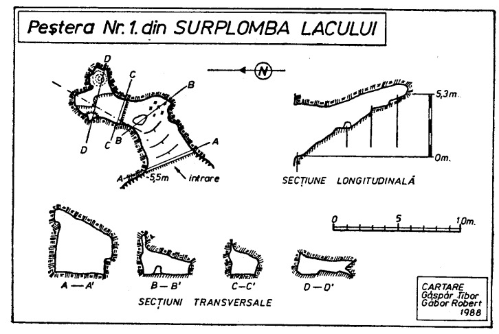 Pestera Nr.1 din Surplomba Lacului