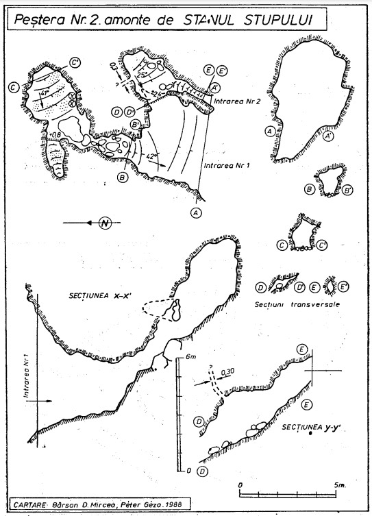 Pestera Nr.2 Amonte de Stanul Stupului