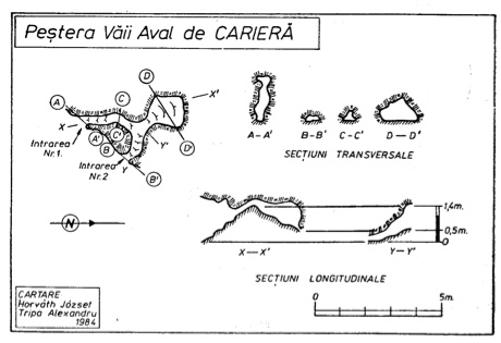 Pestera Vaii aval de cariera