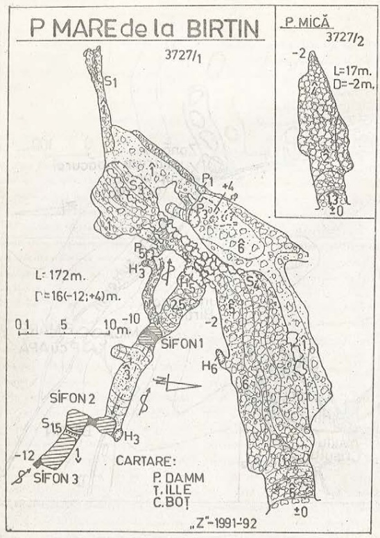 Pesterile Birtin - Ardealul Speologic Nr.4 - P.Damm - Z